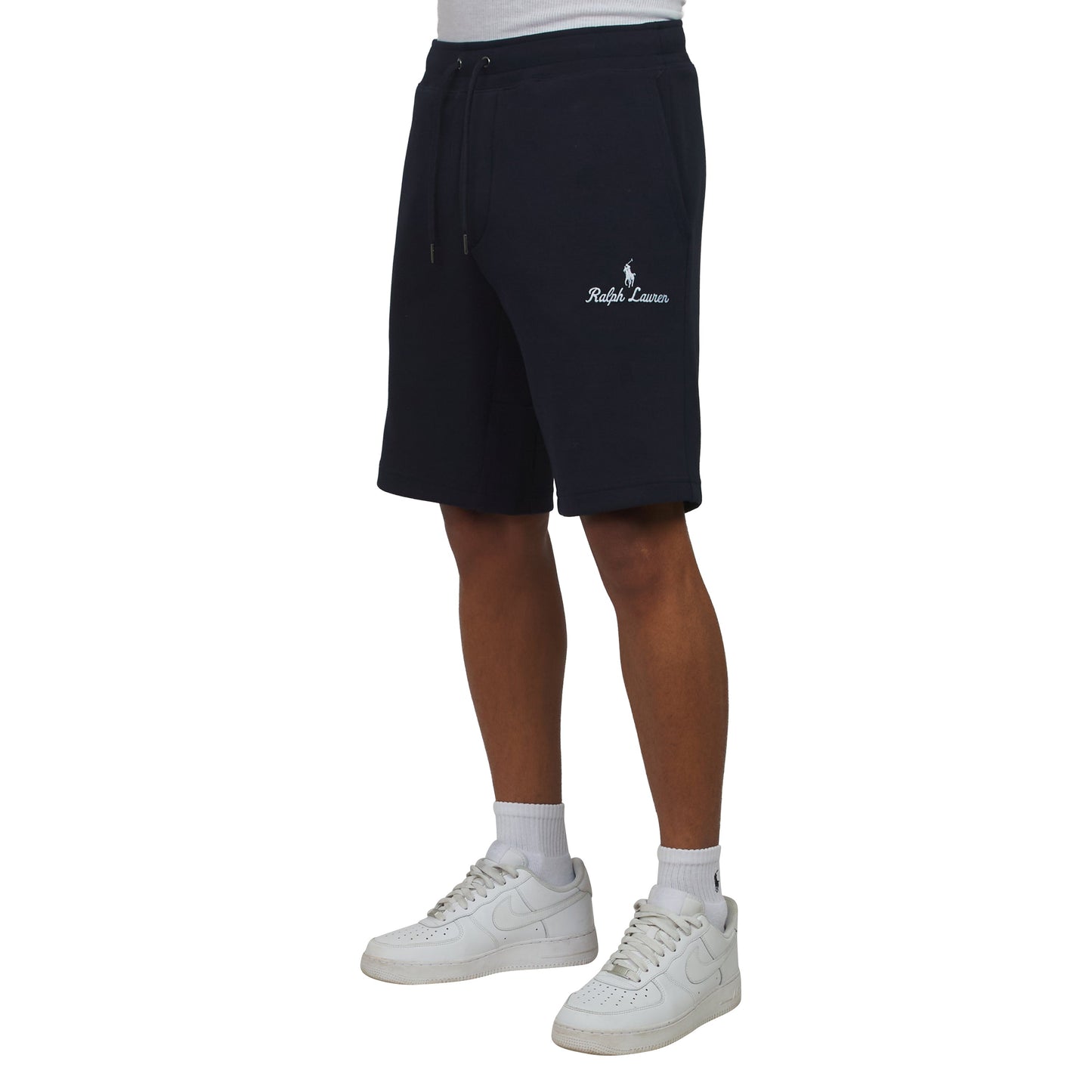 Double-Knit Embroidered Short | Aviator Navy