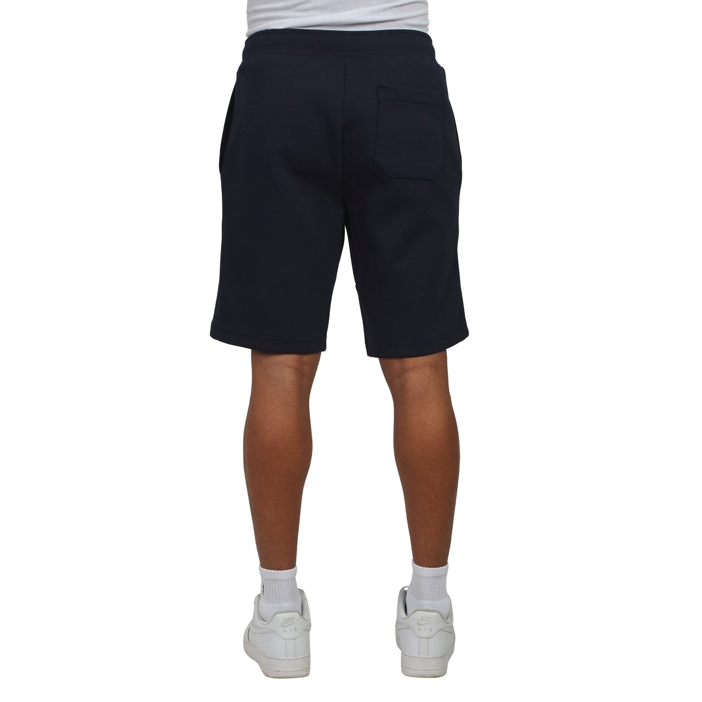Double-Knit Embroidered Short | Aviator Navy