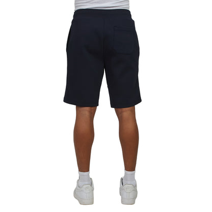Double-Knit Embroidered Short | Aviator Navy