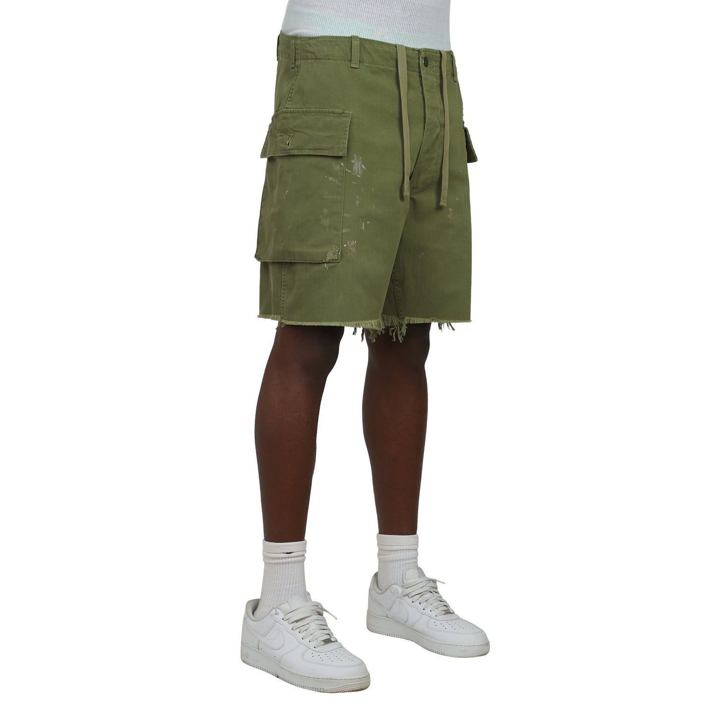 Drawstring Cargo Short | Garden Trail