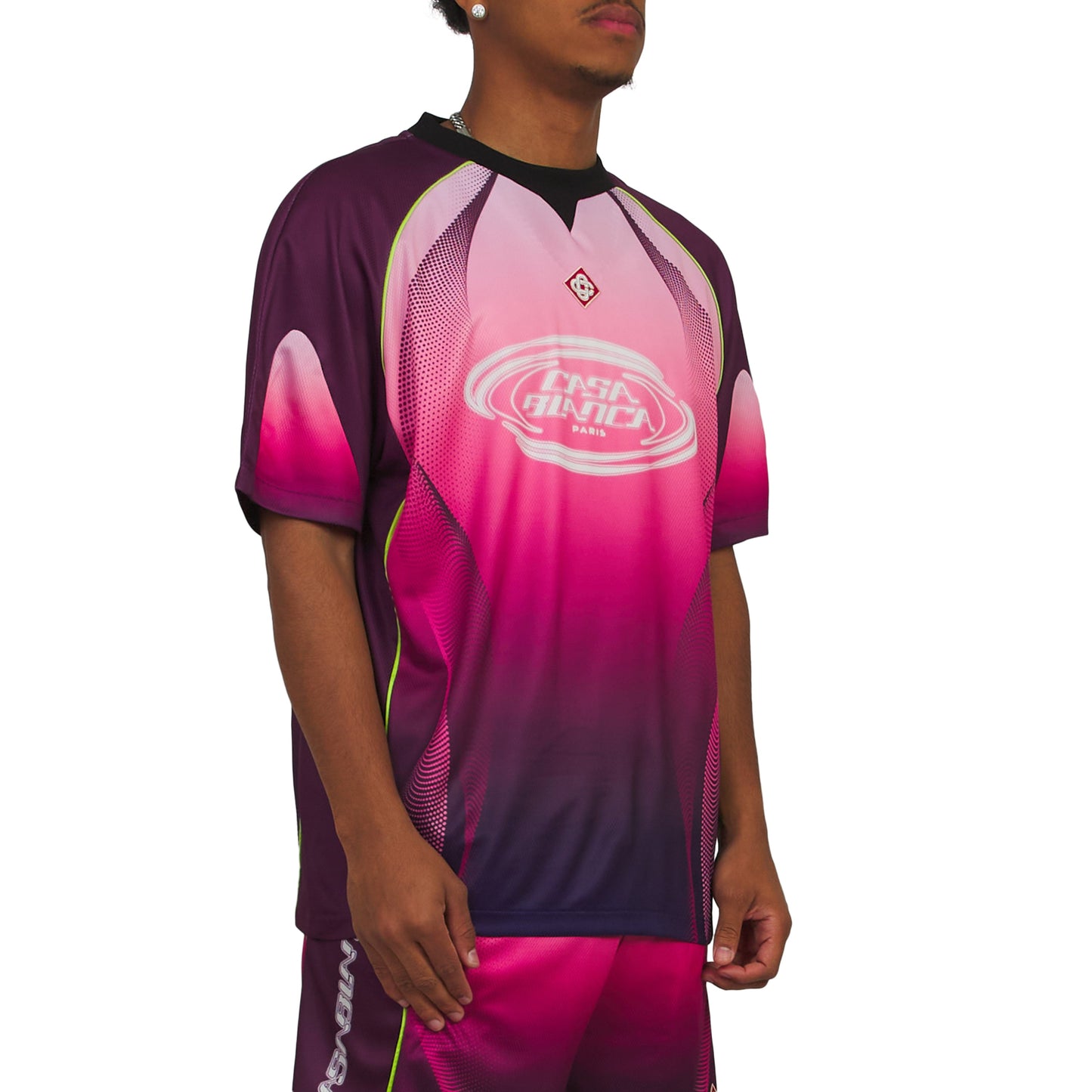 Gradient Football Jersey | Aubergine