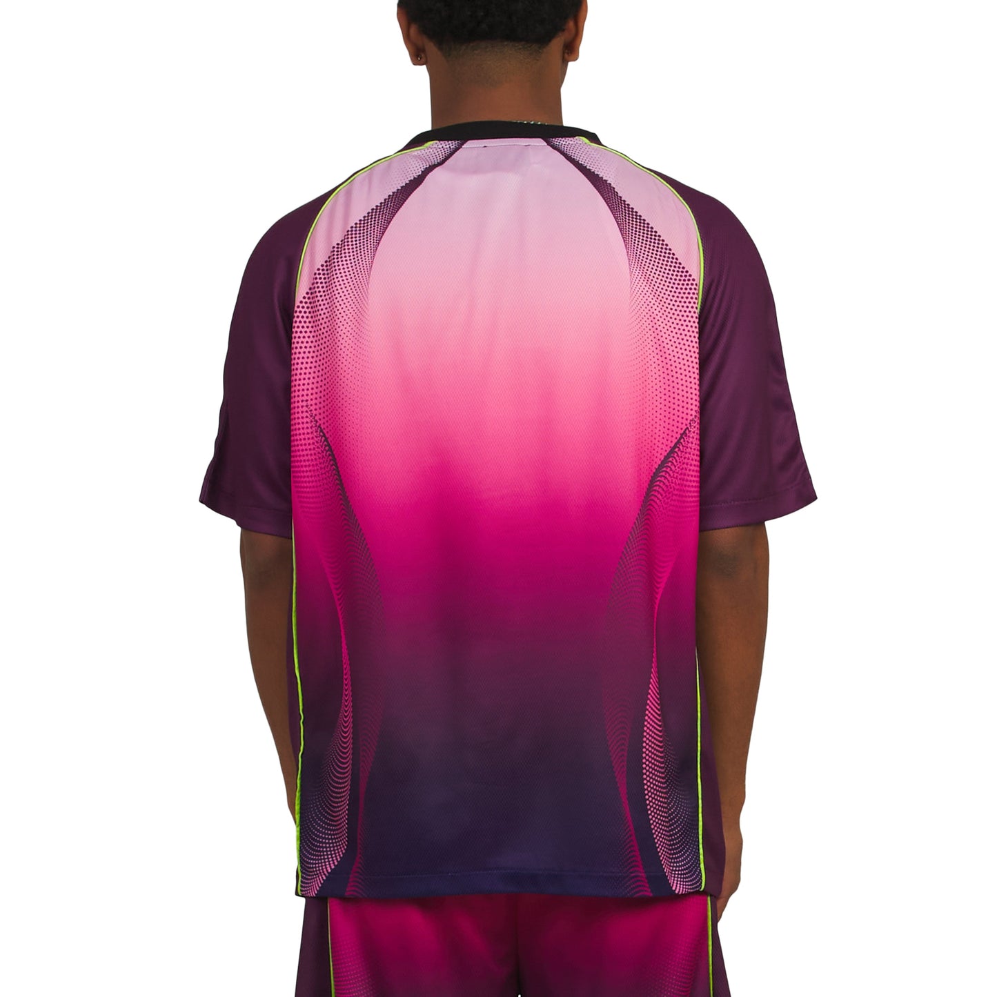 Gradient Football Jersey | Aubergine
