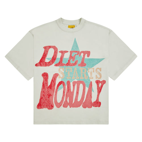 Jumbo Star Tee | Antique White