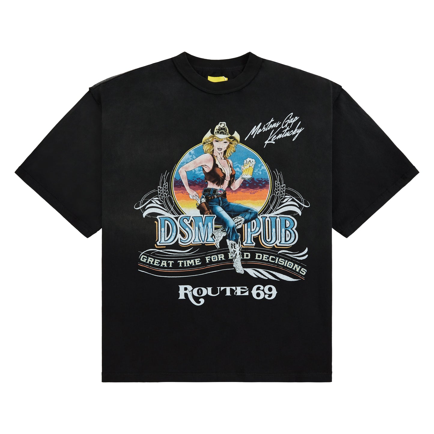Pub Tee | Vintage Black