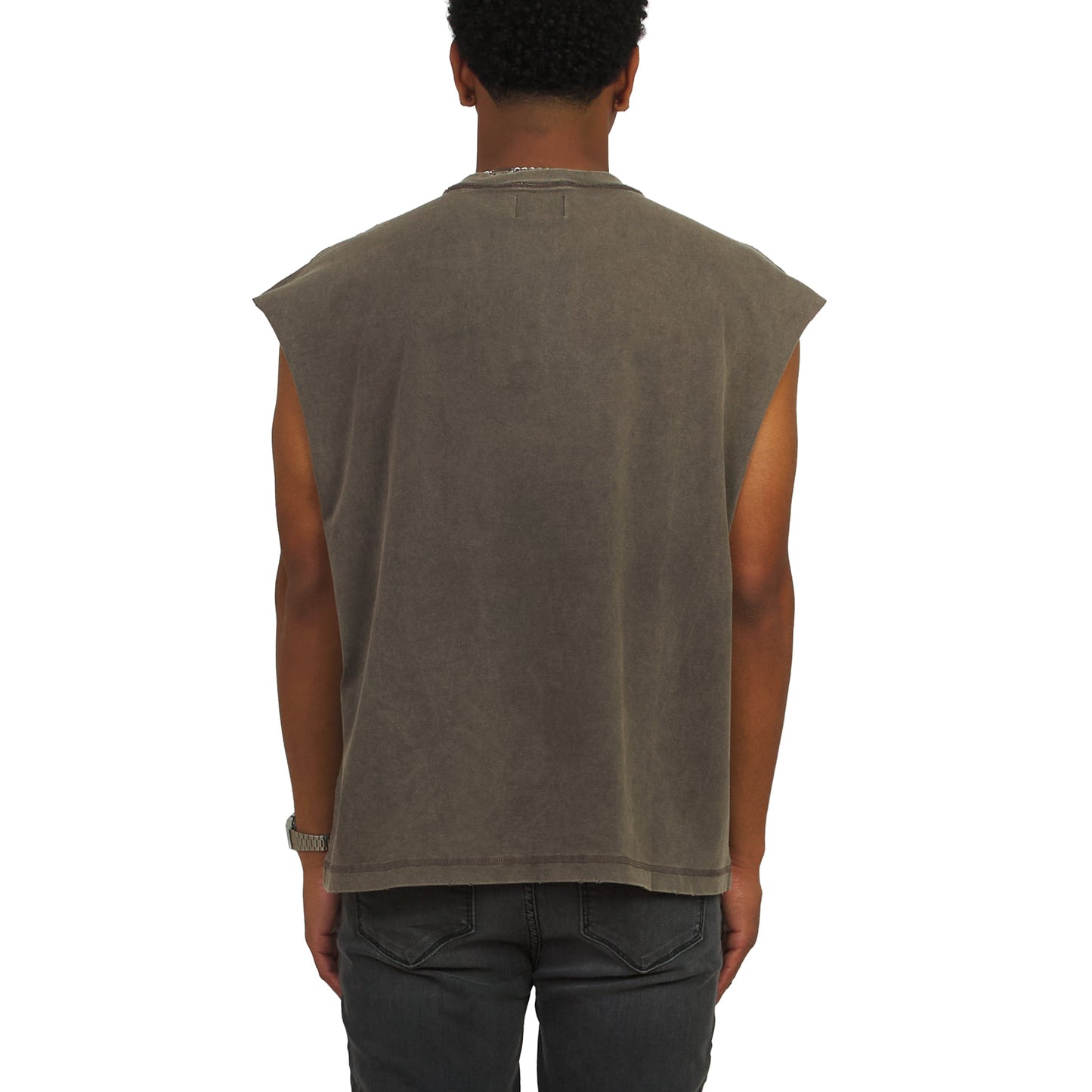 Midnight Snack Sleeveless Tee | Vintage Black