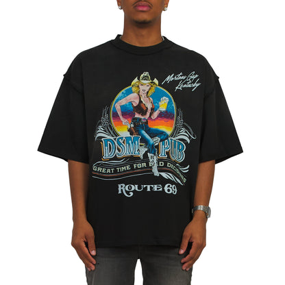 Pub Tee | Vintage Black