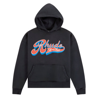 Pit Stop Hoodie | Vintage Black/Red
