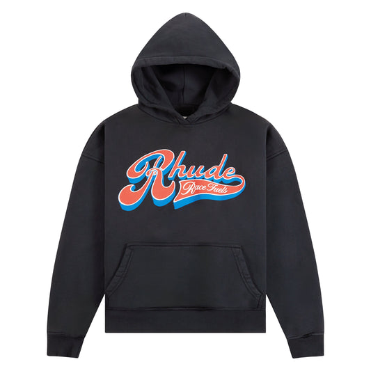 Pit Stop Hoodie | Vintage Black/Red