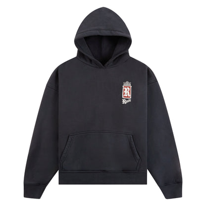 Fumar 91 Hoodie | Vintage Black/White/Red