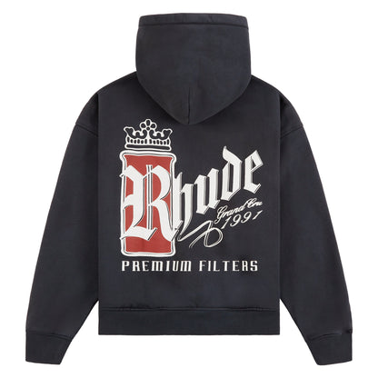 Fumar 91 Hoodie | Vintage Black/White/Red