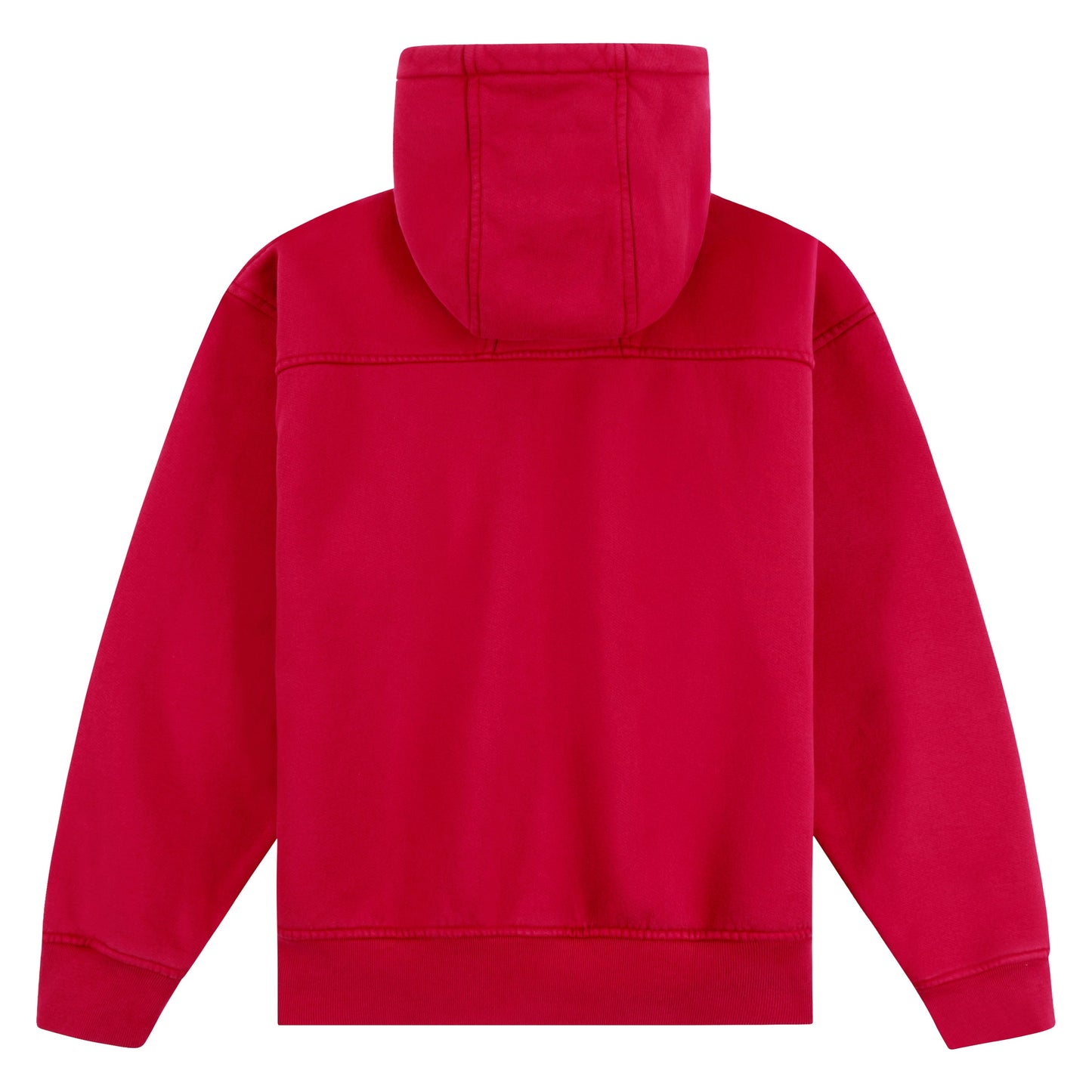 Classique 2 Zip Up Hoodie | Riviera Red/Sky Blue