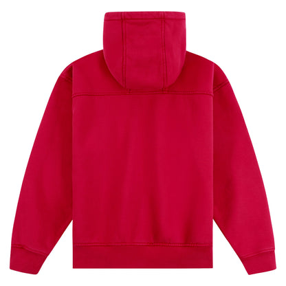 Classique 2 Zip Up Hoodie | Riviera Red/Sky Blue