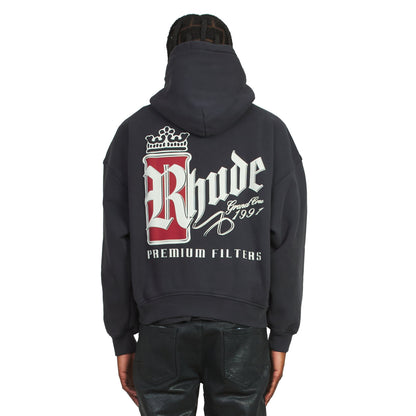 Fumar 91 Hoodie | Vintage Black/White/Red