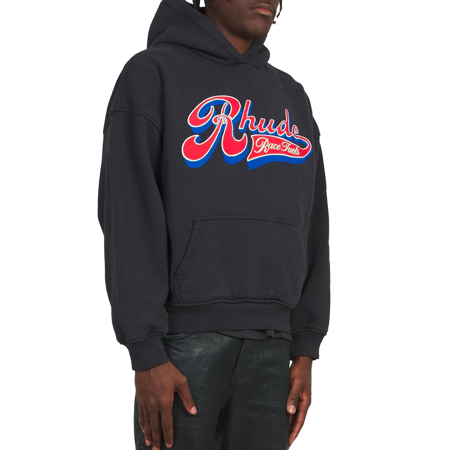 Pit Stop Hoodie | Vintage Black/Red