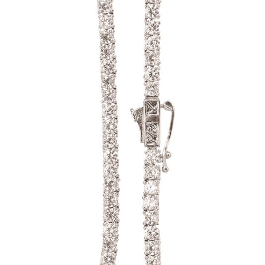 22" 3mm Tennis Necklace