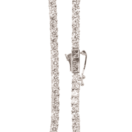 24" 3mm Tennis Necklace