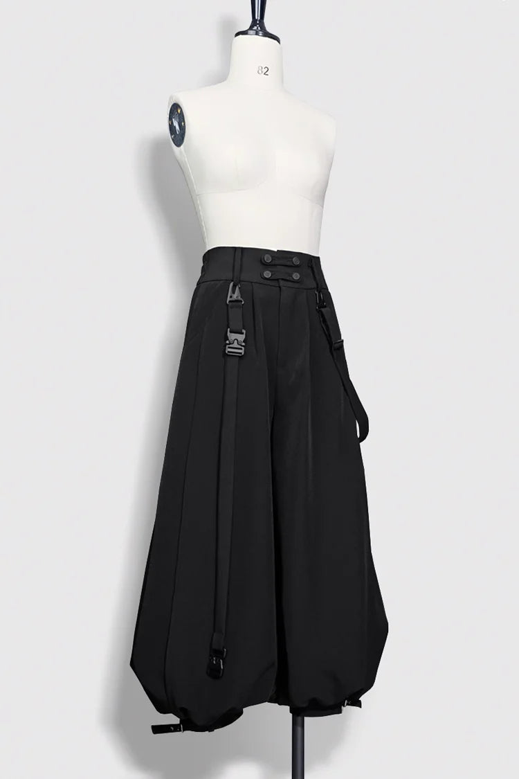 Black Functional Rabbit Cool and Handsome Ouji Lolita Set
