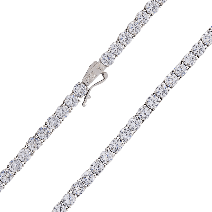 3mm Tennis Necklace