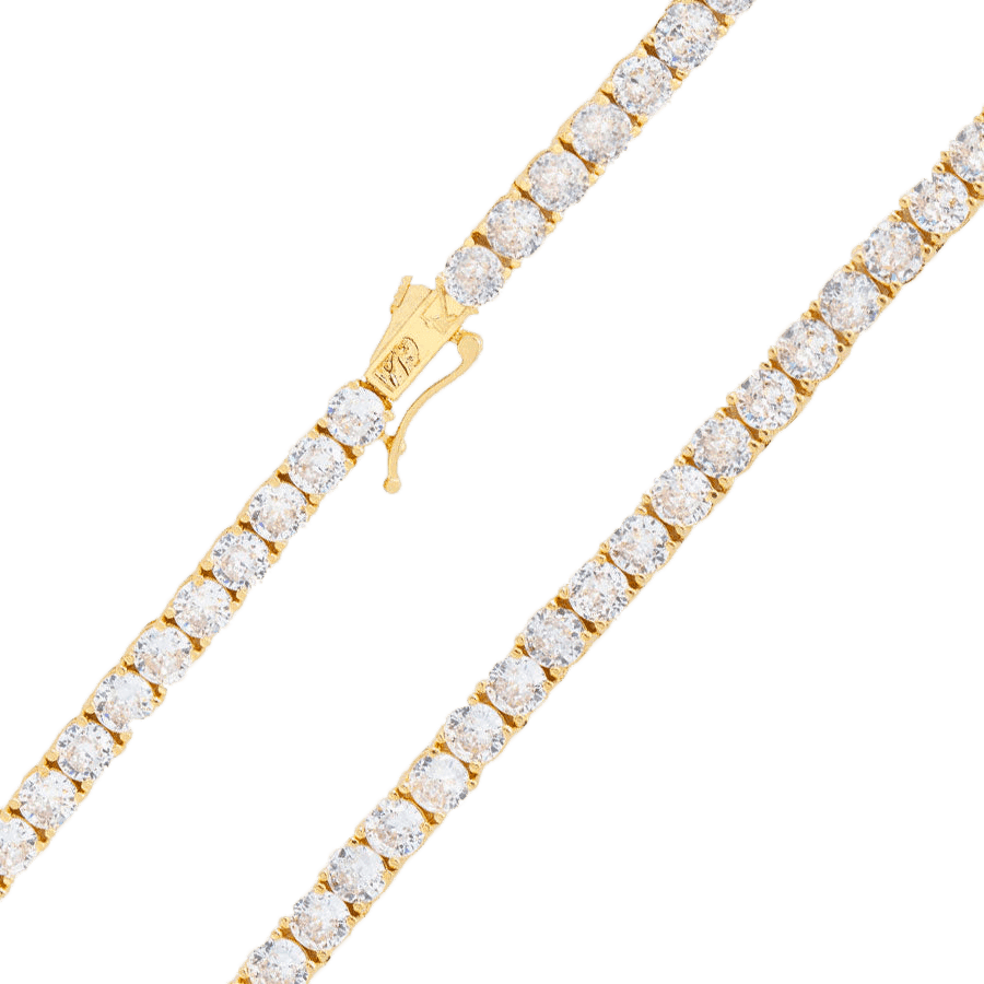 3mm Tennis Necklace