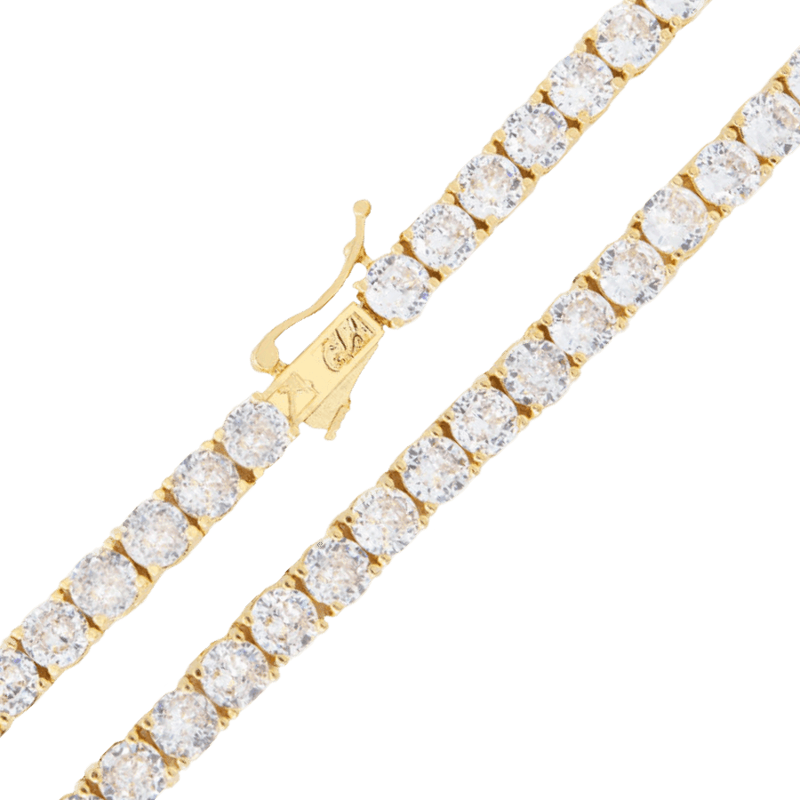 5mm Diamond Tennis Necklace