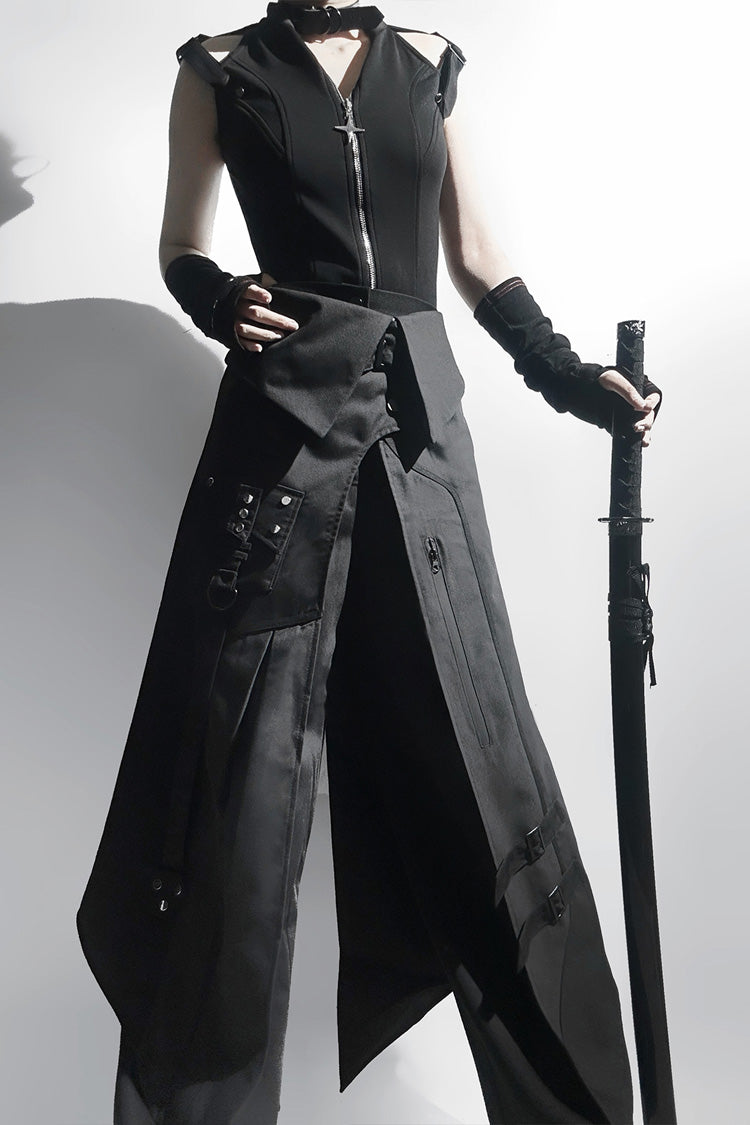 Black  [Nightblade] Ouji Gothic Vintage Prince Cool Lolita Pants (Pants Only)
