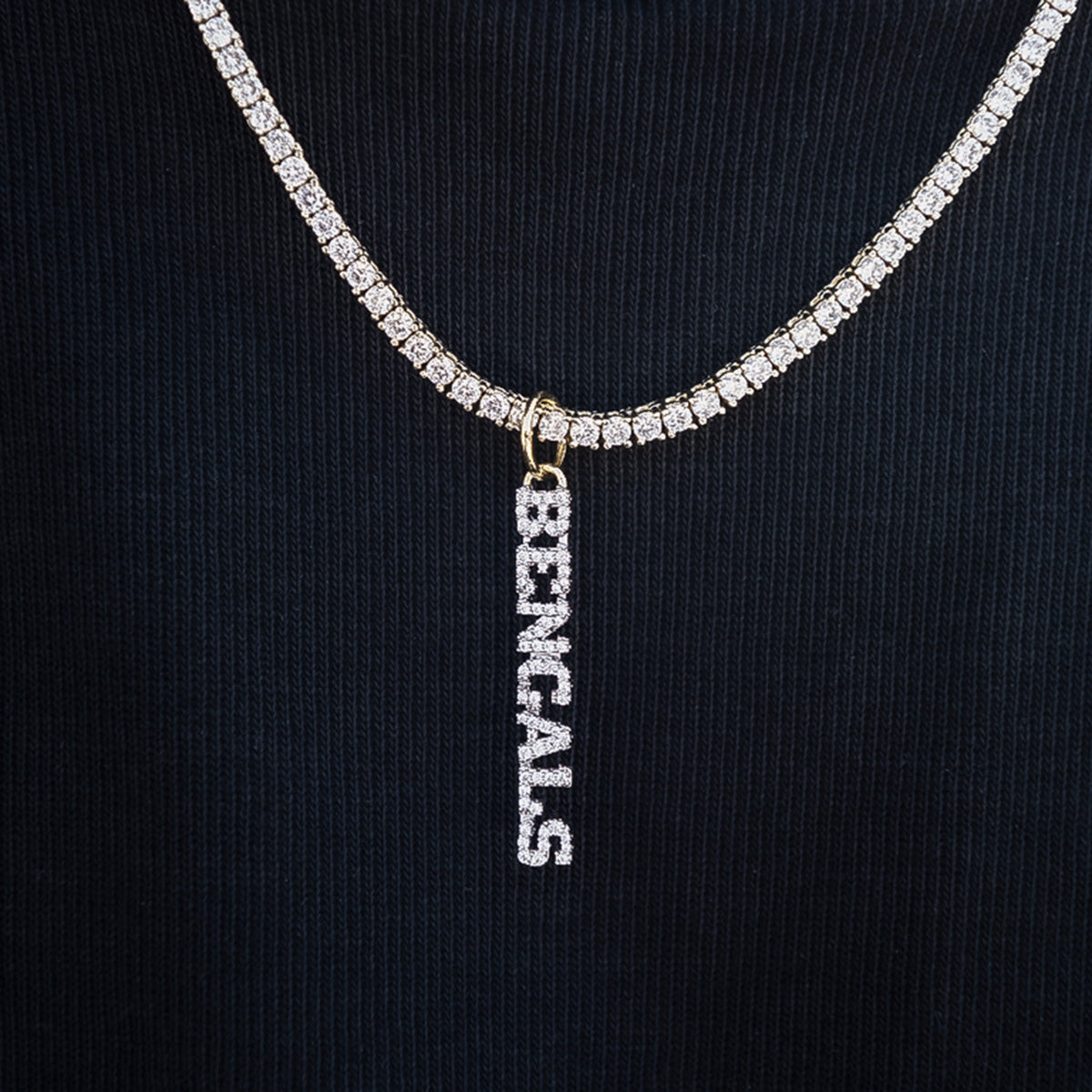 Cincinnati Bengals Wordmark Pendant