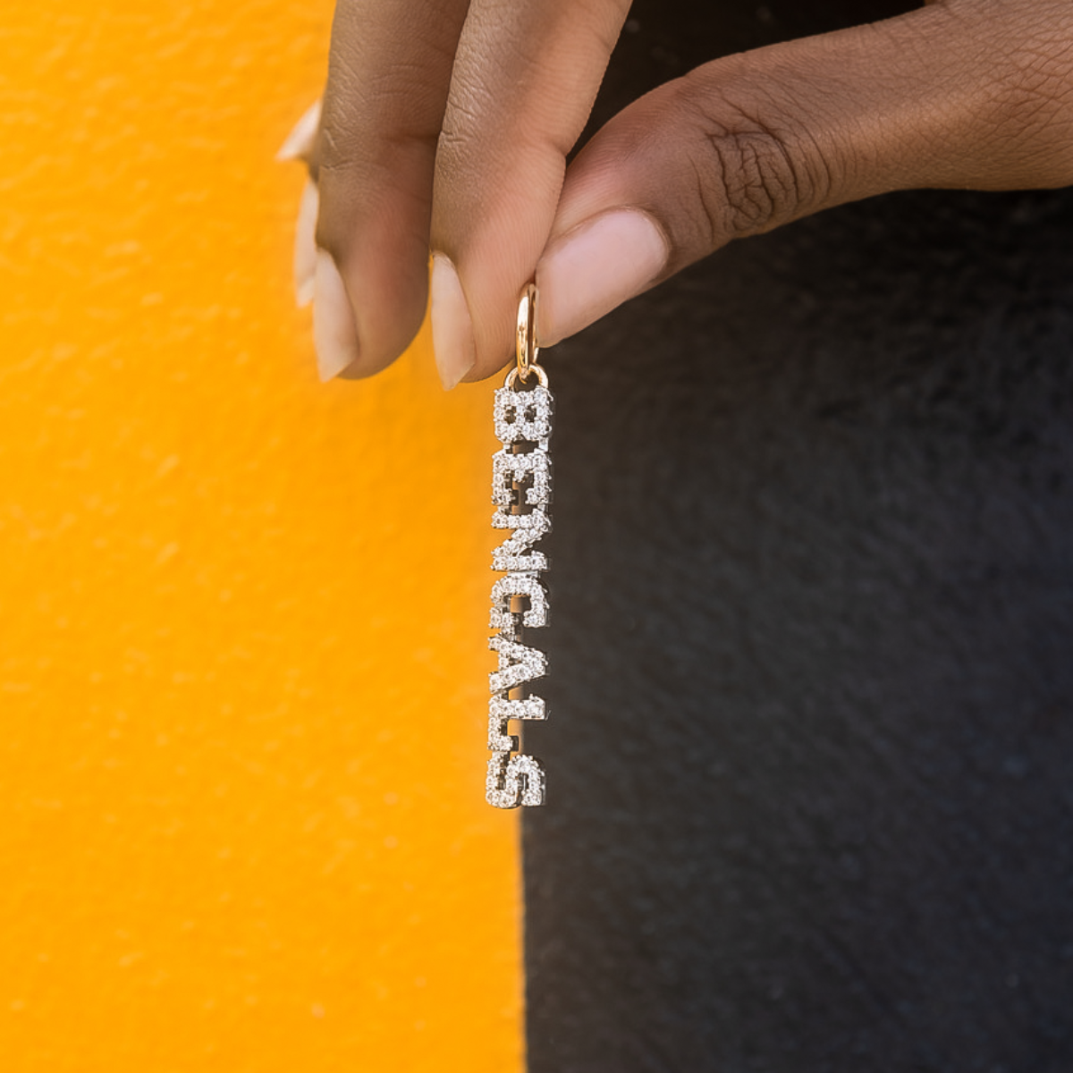 Cincinnati Bengals Wordmark Pendant