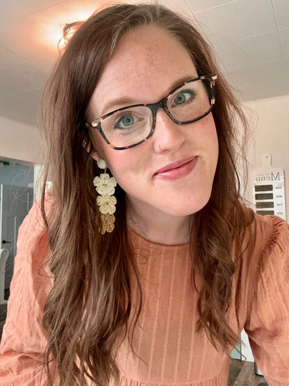 Beautiful Raffia Earrings