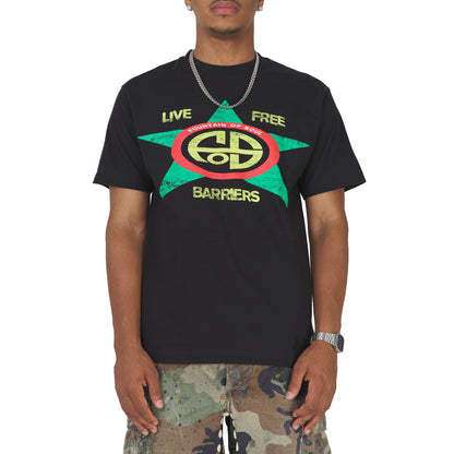 Fountain Of Soul Tee | Black
