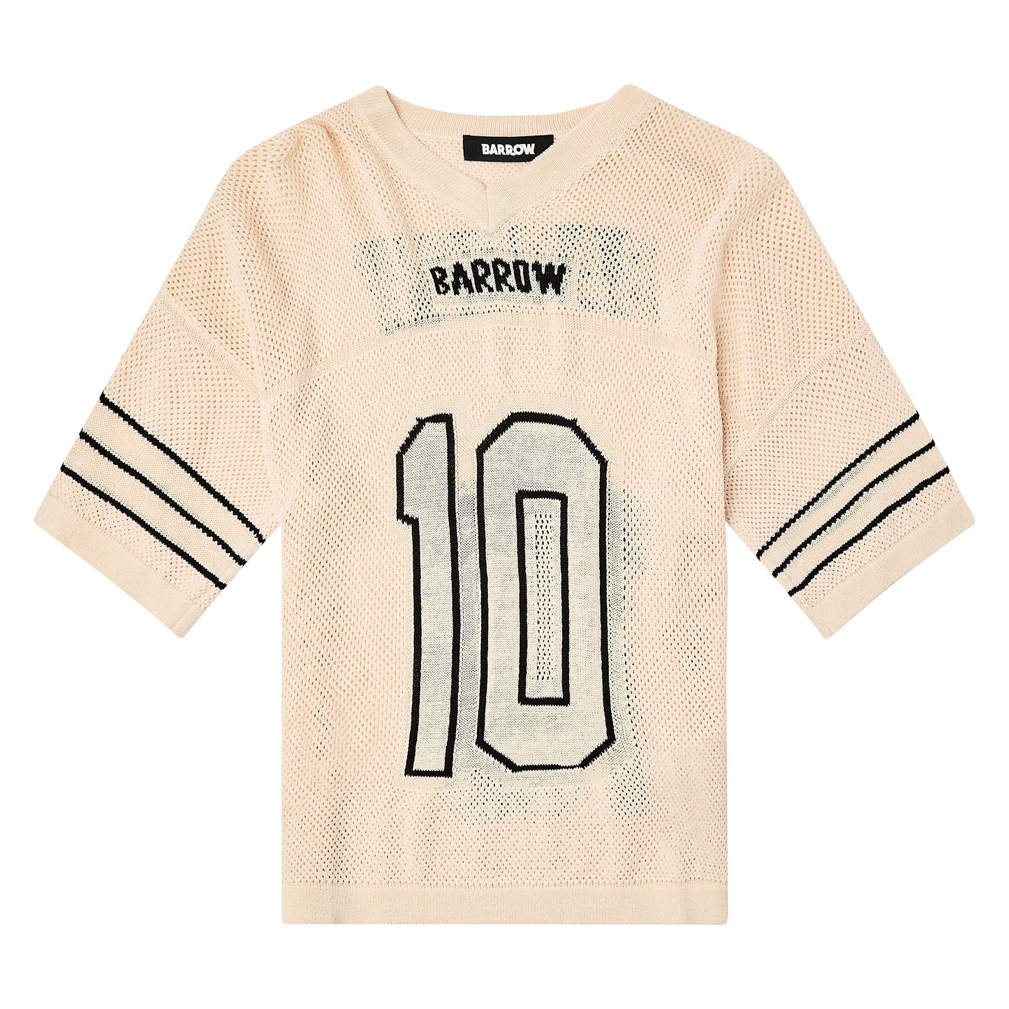 Lavorata Crochet Tee | Vanilla