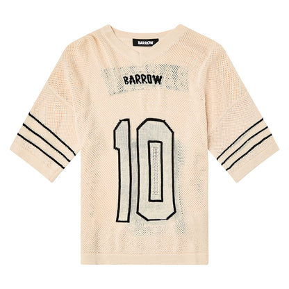 Lavorata Crochet Tee | Vanilla