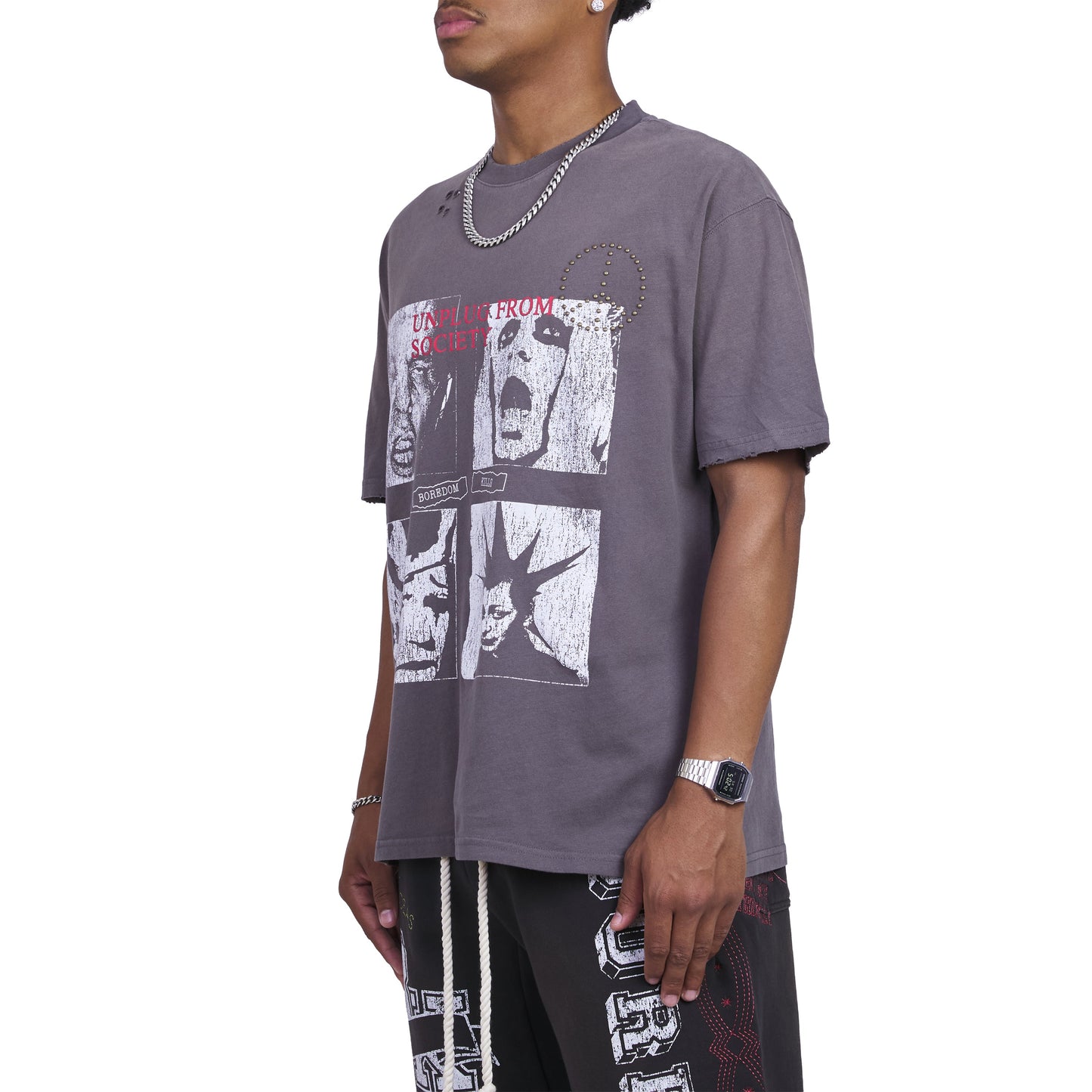 Scream Studded Tee