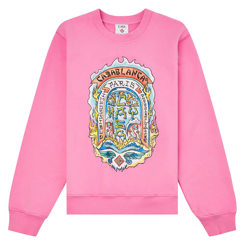 Casa Way Skate Sweatshirt | Pink