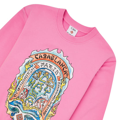 Casa Way Skate Sweatshirt | Pink