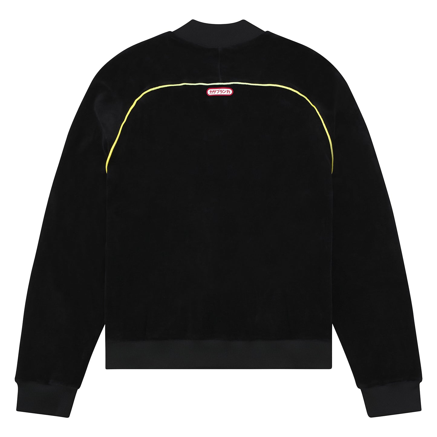 Gradient Piping Velour Track Jacket