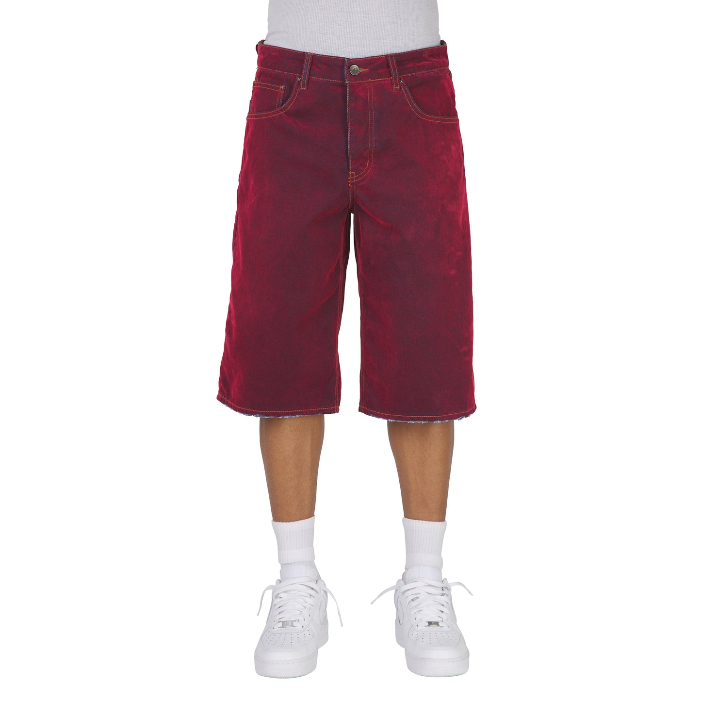 Arch Denim Short | Red