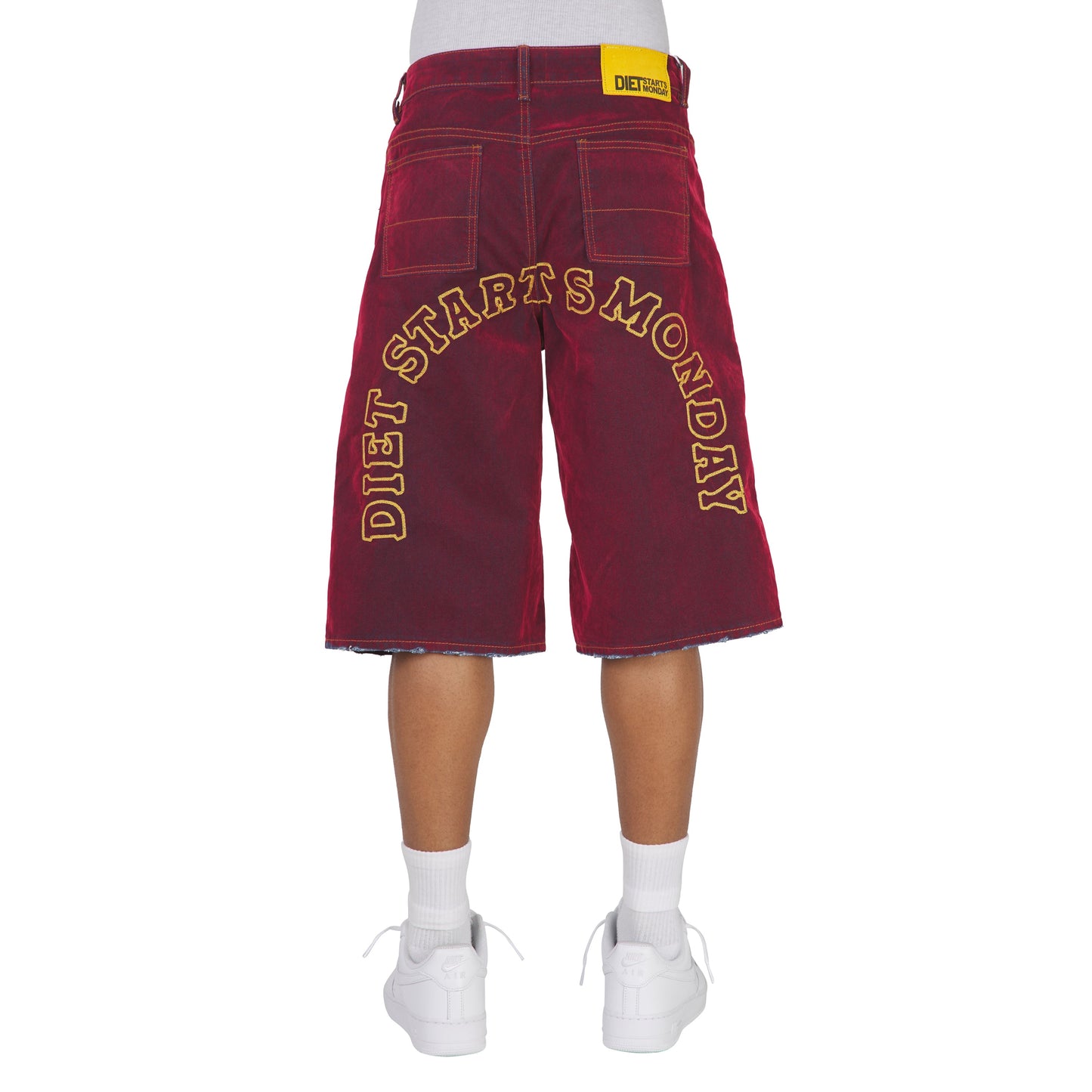 Arch Denim Short | Red