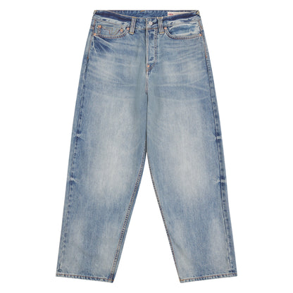 Ecru Daicock Print Denim | White