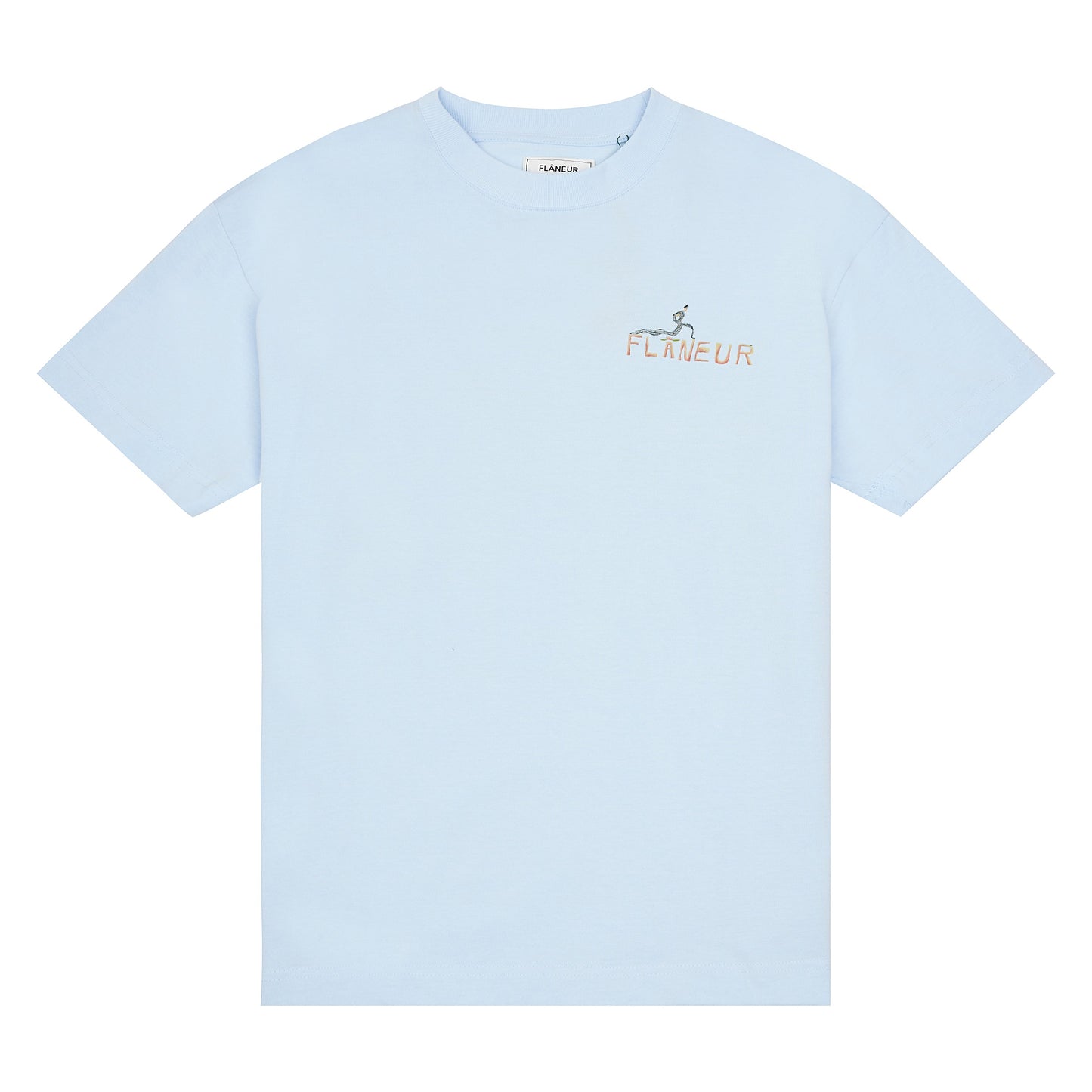 Passenger of Time Tee | Light Blue