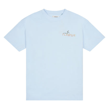 Passenger of Time Tee | Light Blue