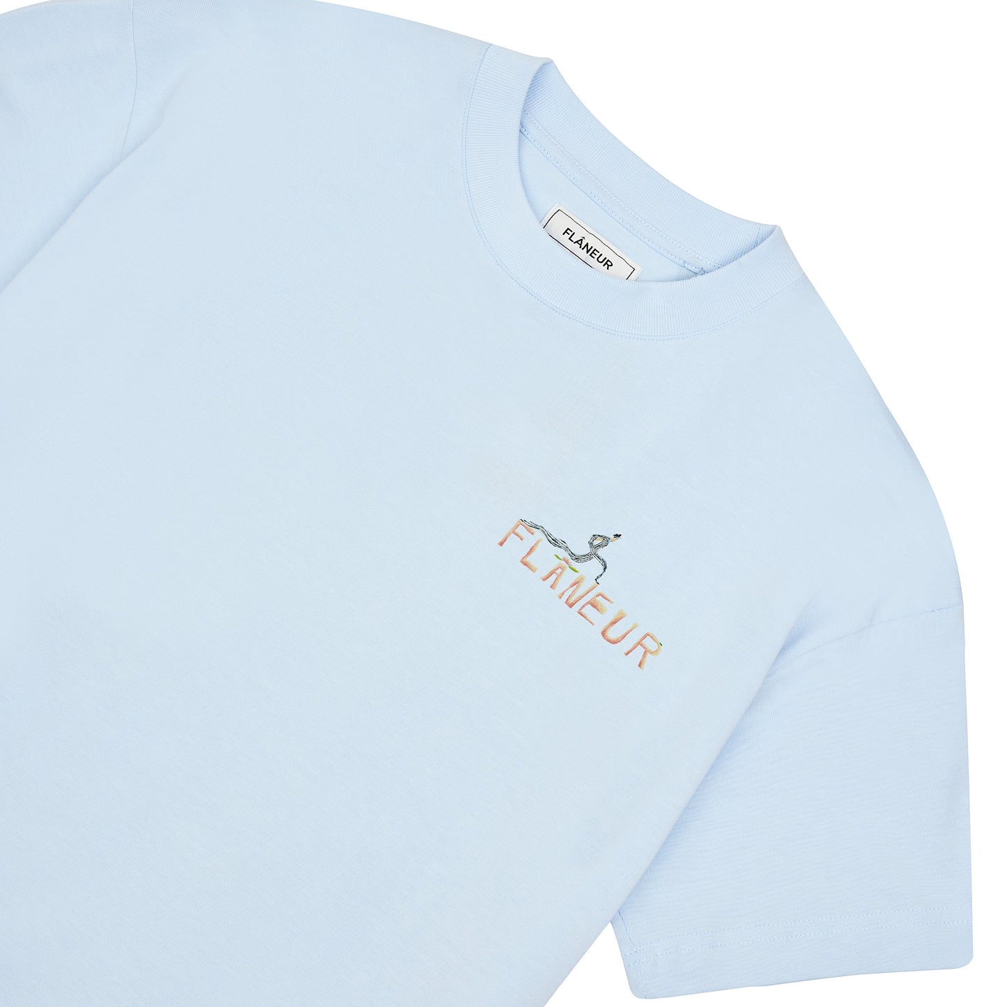 Passenger of Time Tee | Light Blue