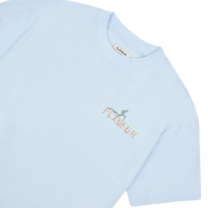 Passenger of Time Tee | Light Blue
