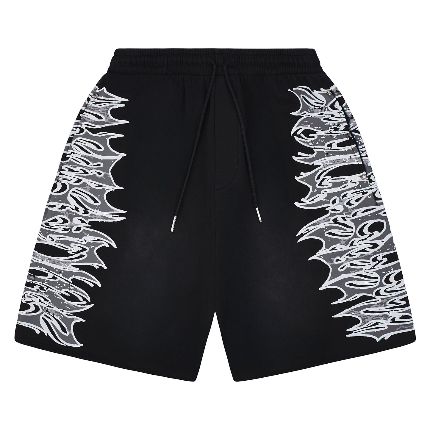 LS Graphic Sweatshort | Black