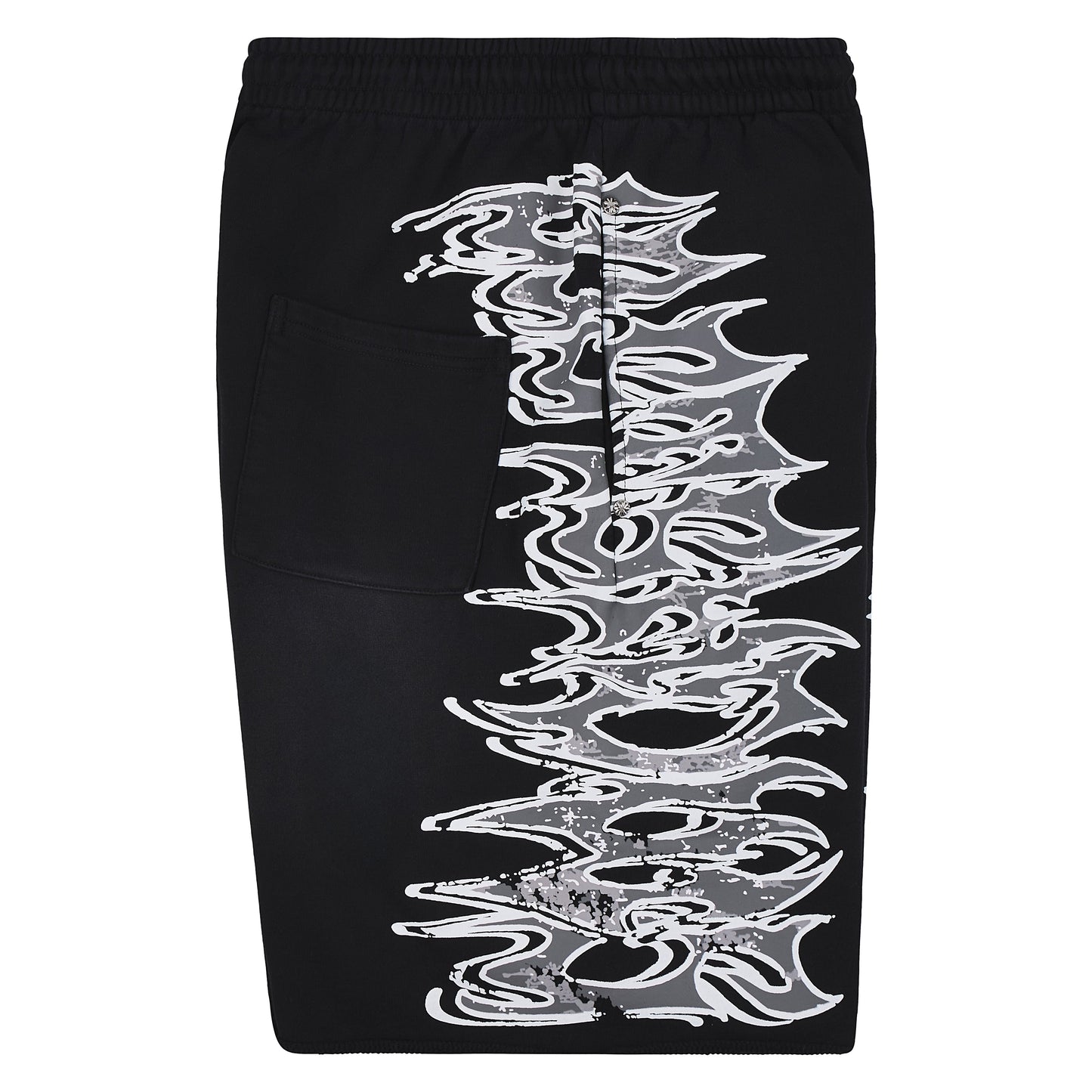 LS Graphic Sweatshort | Black