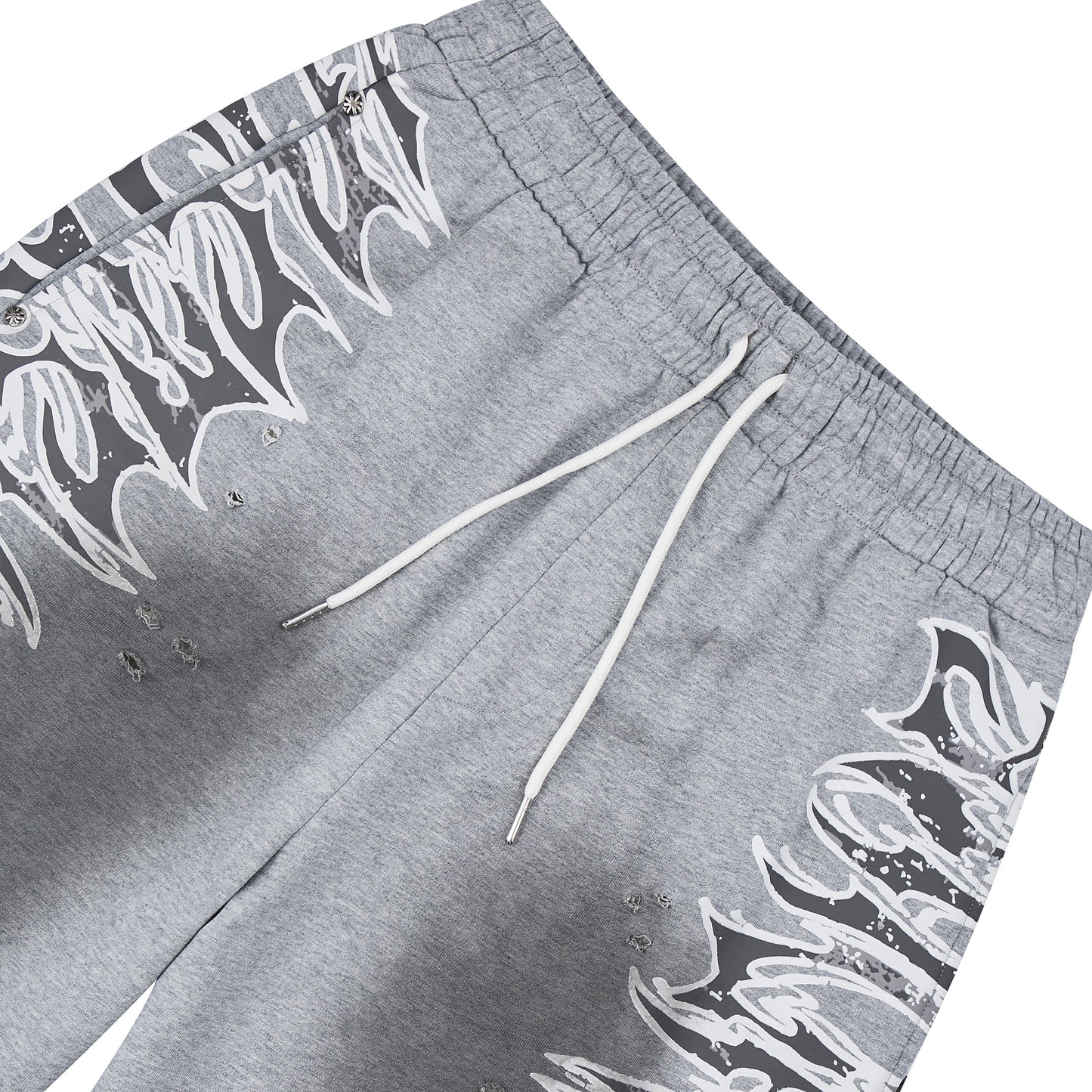 LS Graphic Sweatshort | Grey