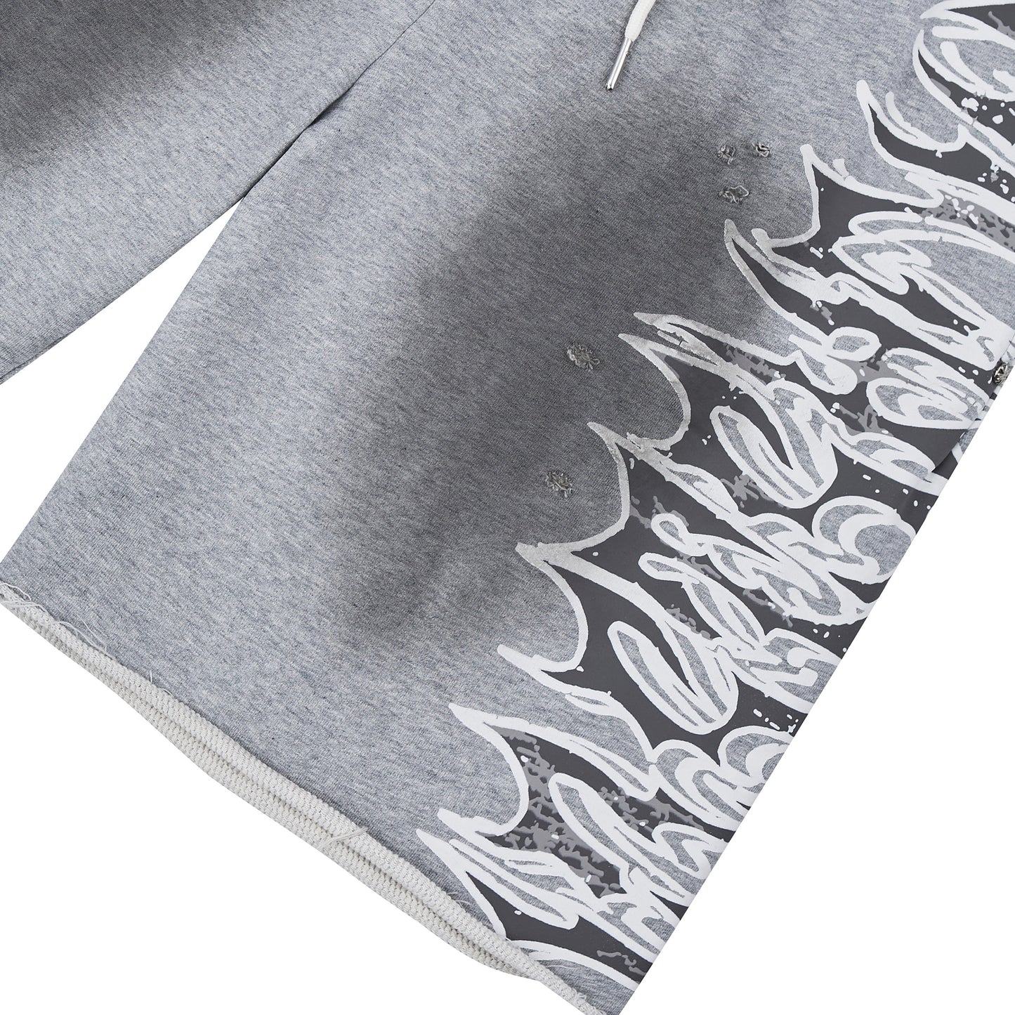 LS Graphic Sweatshort | Grey