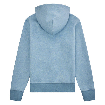 Double Knit Full Zip Hoodie | Modern Blue Heather