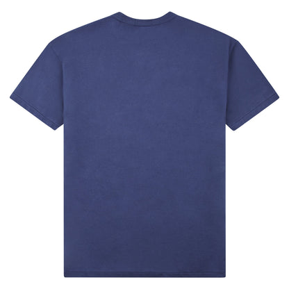 Madras Logo Tee | Navy