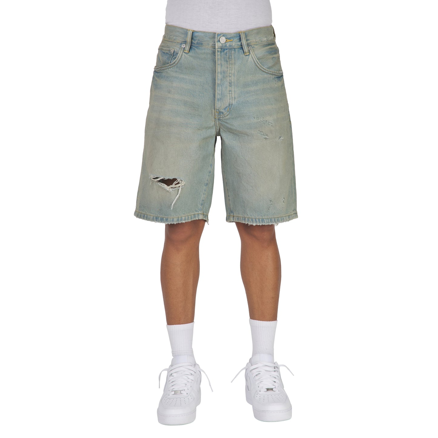 Dirty Vintage Denim Short
