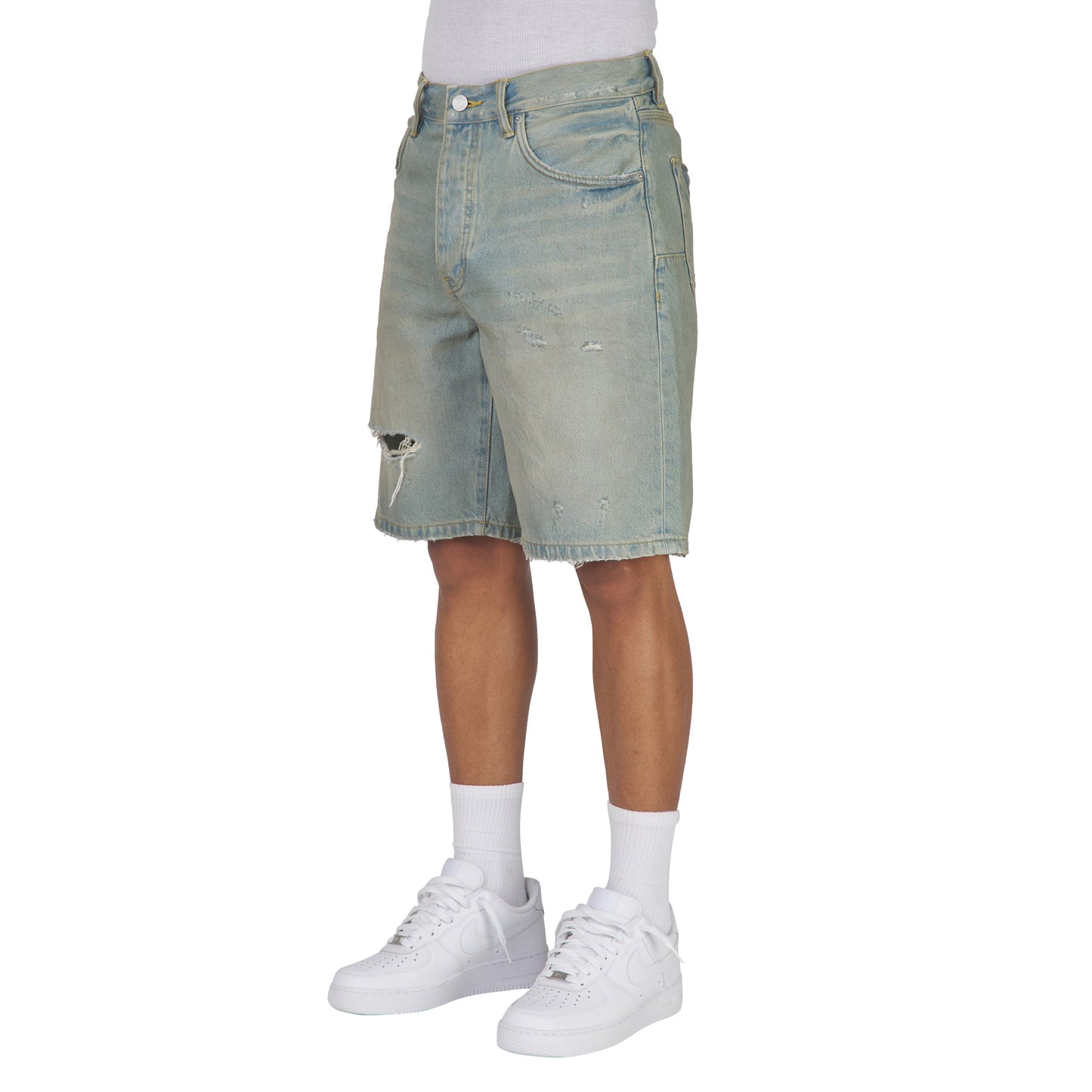 Dirty Vintage Denim Short